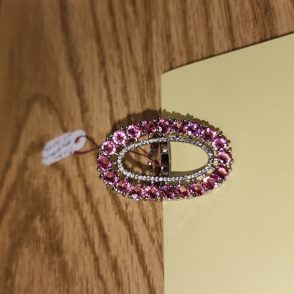 Pink sapphire ring - Picture 3 of 7